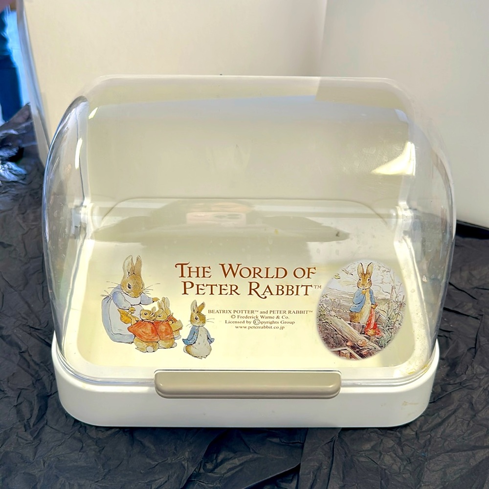 Peter Rabbit Plastic Storage Container
